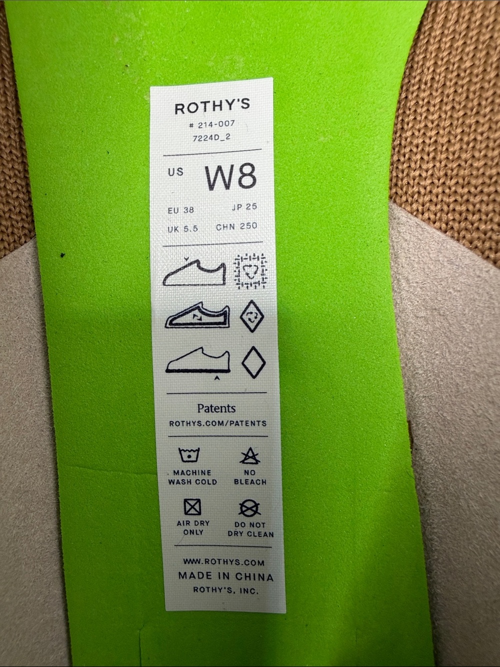 Rothy's, The High Point Block Heel in the Wren Cap Toe colorway. - Picture 10 of 10